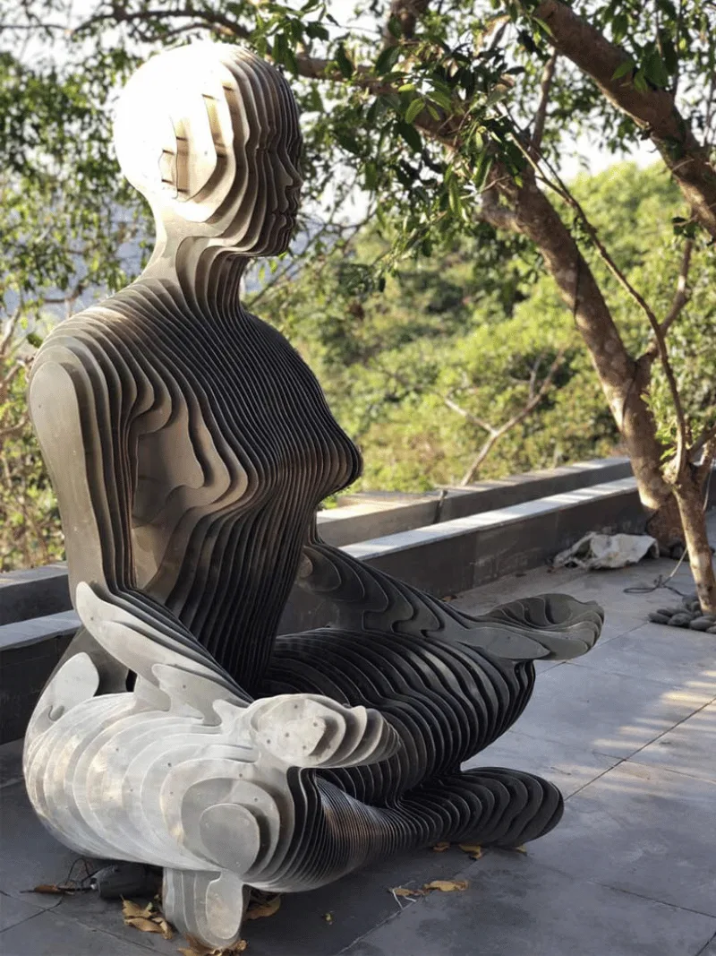 Aphrodia Sculpture in Goa, India, 2018