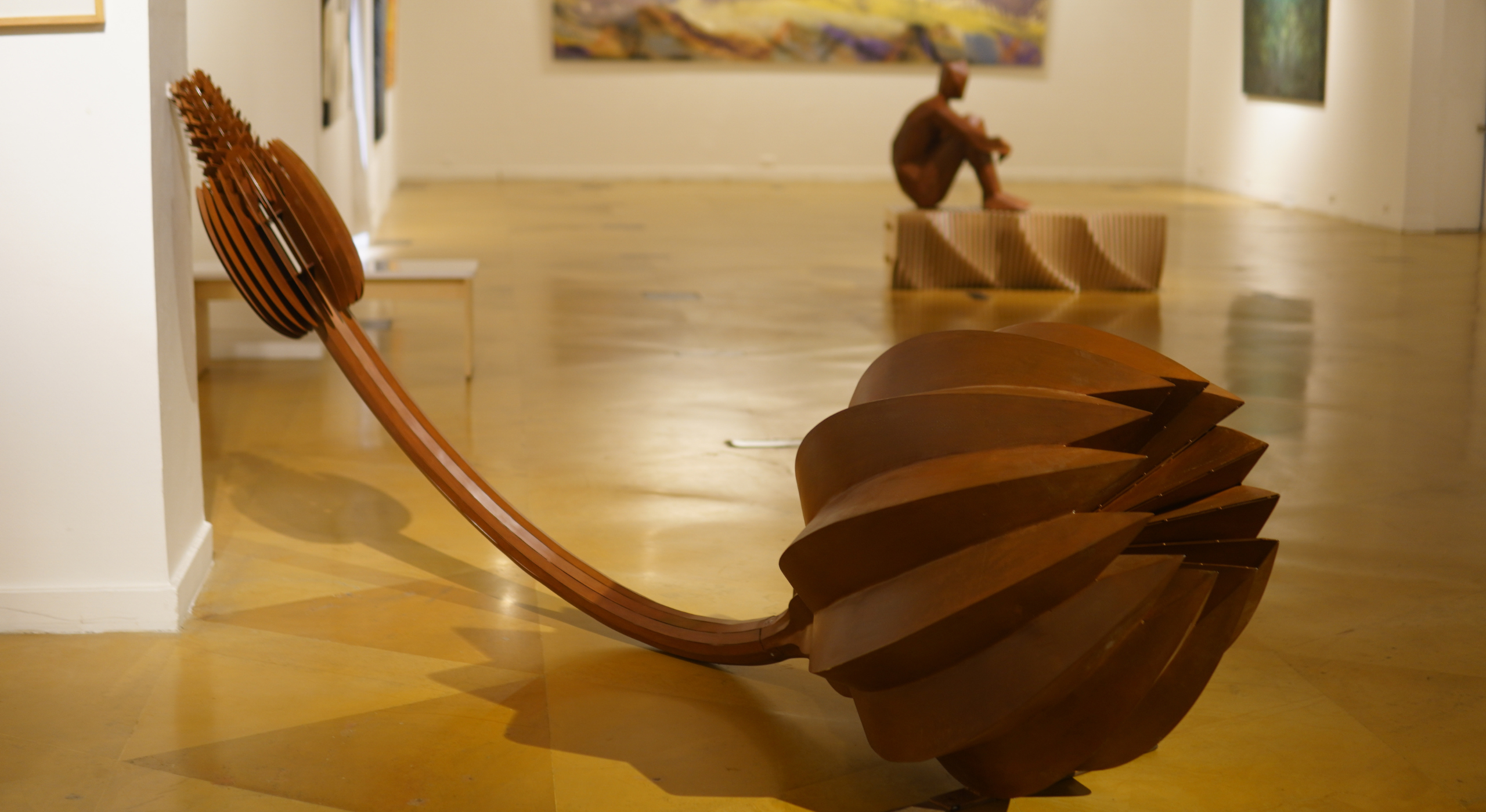 Public art installation by FormForge — monumental sculpture for civic space, India