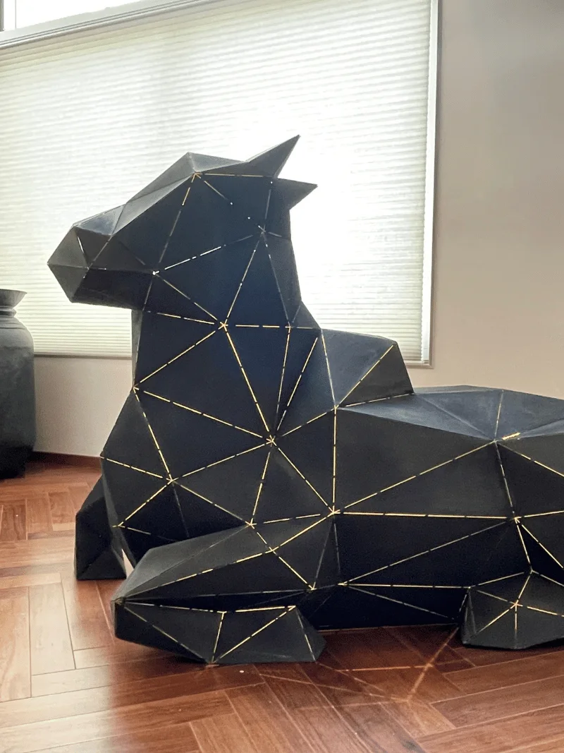 Nandi Sculpture in Pune, India, 2020